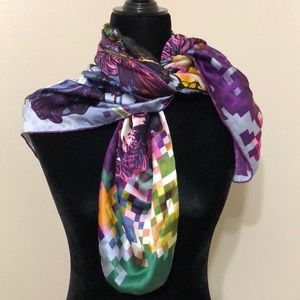 Pierre cardin silk scarf